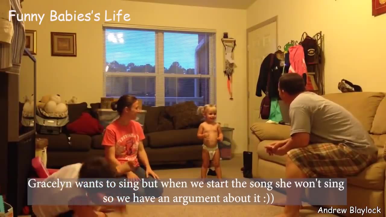 Cutest video of Baby Arguing with Dad.