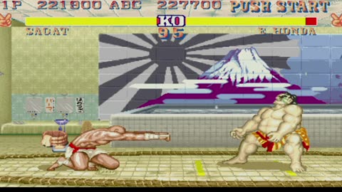 Sagat vs E Honda