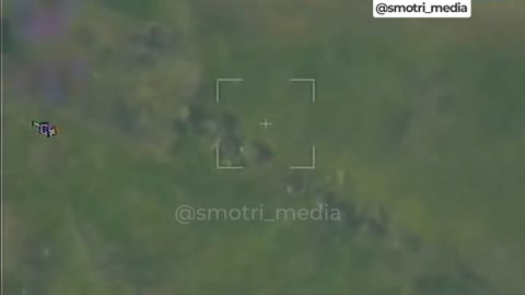 Ukraine War - A Russian drone filmed the location of a unit of the 28th Odessa Brigade