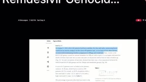 Remdesivir Genocide