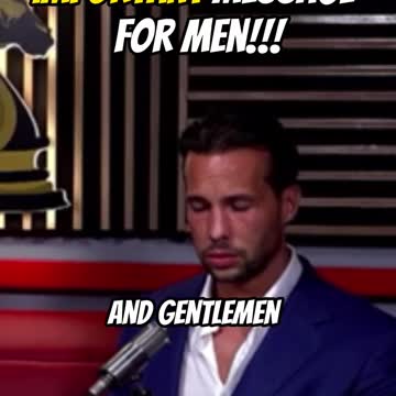 Tristan Tate Important Message For Men