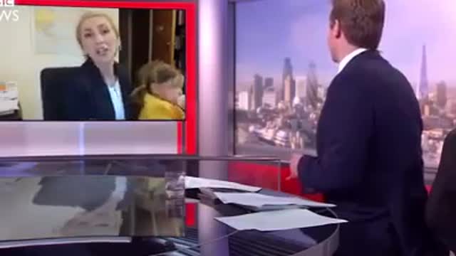 #FAIL BBC Interview women interrupted.