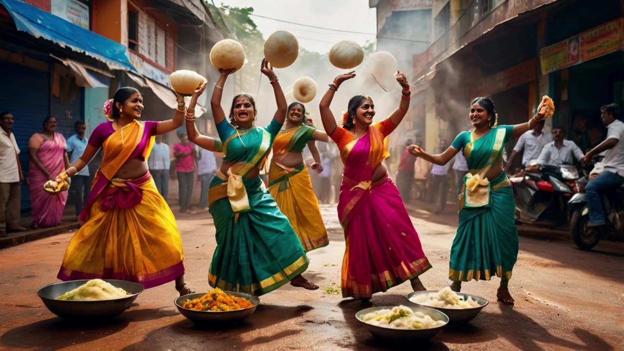 IDLI DANCE | Idli | Tamil nadu | dance | Food | Sambar | Chutney | Ultimate | Tamil Song