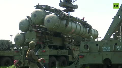 Russian S-300 missile system in combat