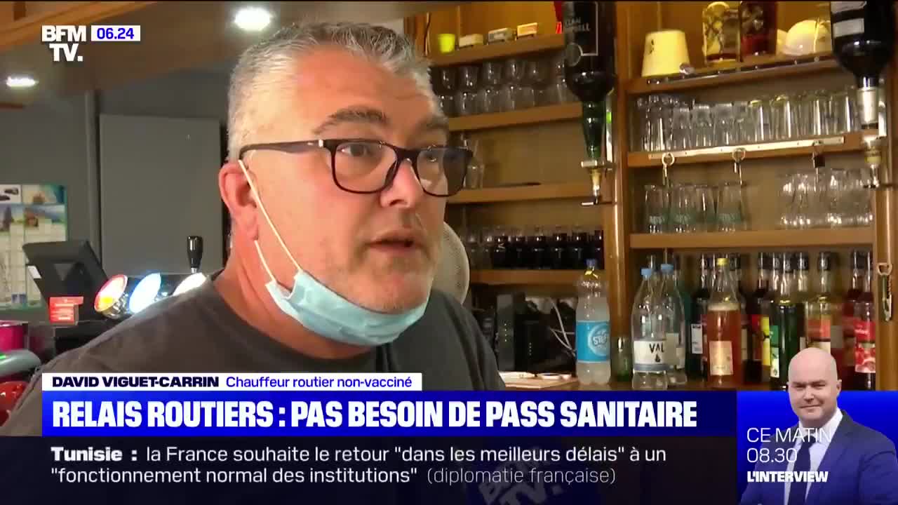 Les relais routiers seront exemptés de pass sanitaire