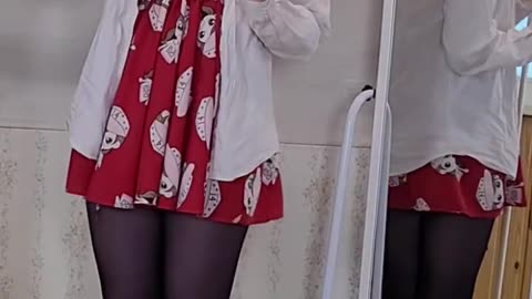 Pen Drop Test In Mini Dress