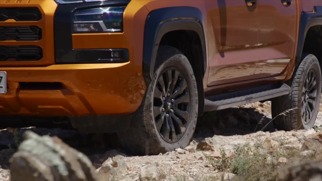 New-Gen Mitsubishi Triton Design Preview in Orange