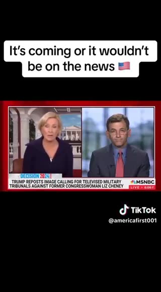 No Longer a CONSPIRACY: Trump Calls for MILITARY TRIBUNALS