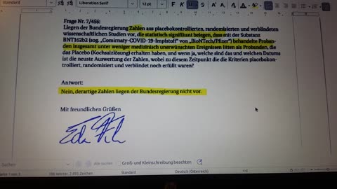 Regierung gibt zu: Kein Beleg für Nutzen der Impfung!!!!!!