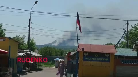 Petrovský okres Doněcku by ostřelován ukrajinskými nacisty raketomety Uragan a Grad