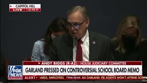 Andy Biggs tares Merrick Garland a brand new arsehole 🔥