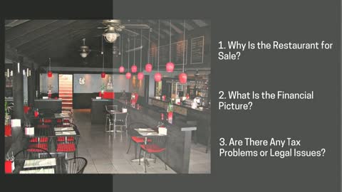 Some Essential Questions to Ask Before Buying an Existing Restaurant