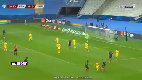 Griezman Goal Against Ukraine