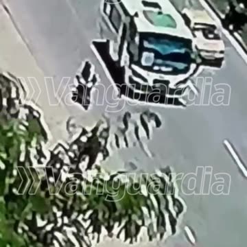 Video registró el accidente en el que un motociclista murió en Girón