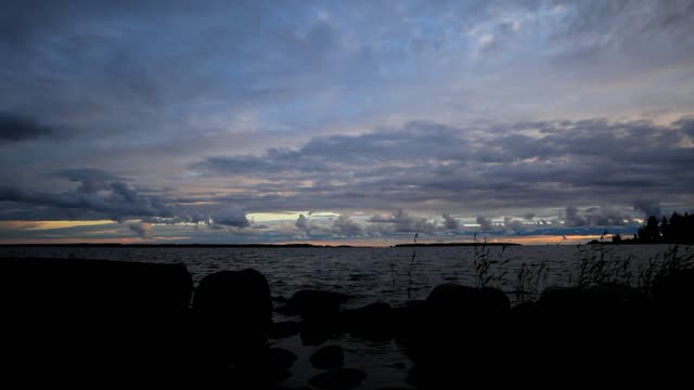 Waves at Sunset - Original Content