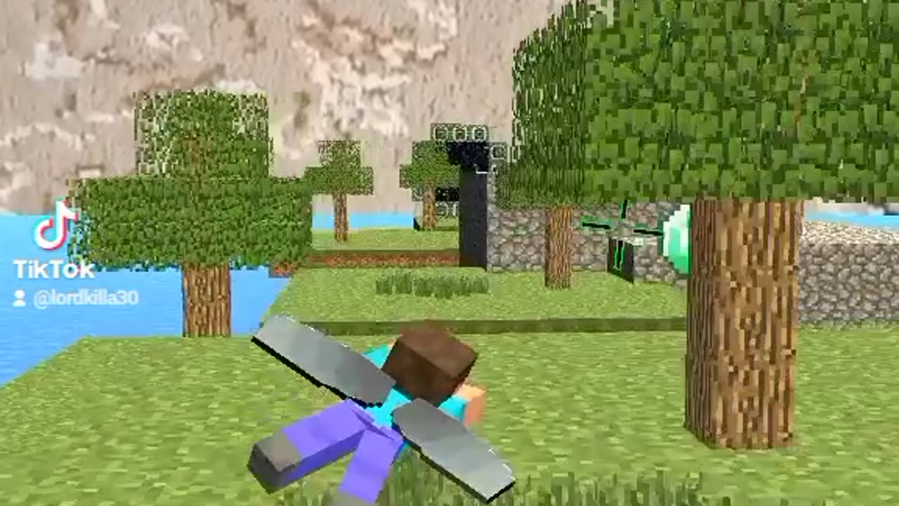 Minecraft flight challenge