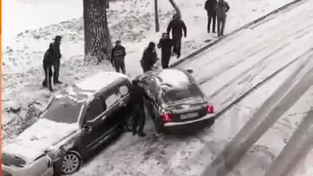 Winter in Russia? Funny!