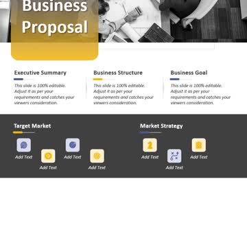 One Page Business Proposal PowerPoint Presentation Template