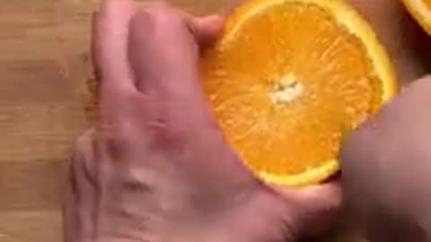 Japanese Orange cutting Technique