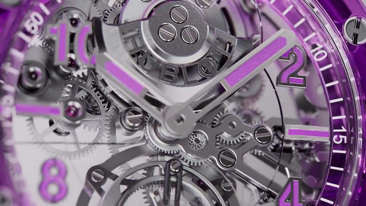 Hublot - Big Bang Tourbillon Automatic Purple Sapphire