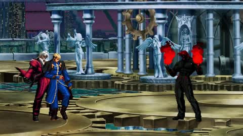 [KOF Mugen] Goenitz, God Rugal VS Valmer Rugal