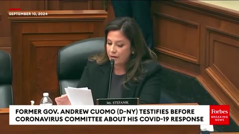 BREAKING NEWS Applause Breaks Out After Elise Stefanik's Vicious Clash With Andrew Cuomo #trump