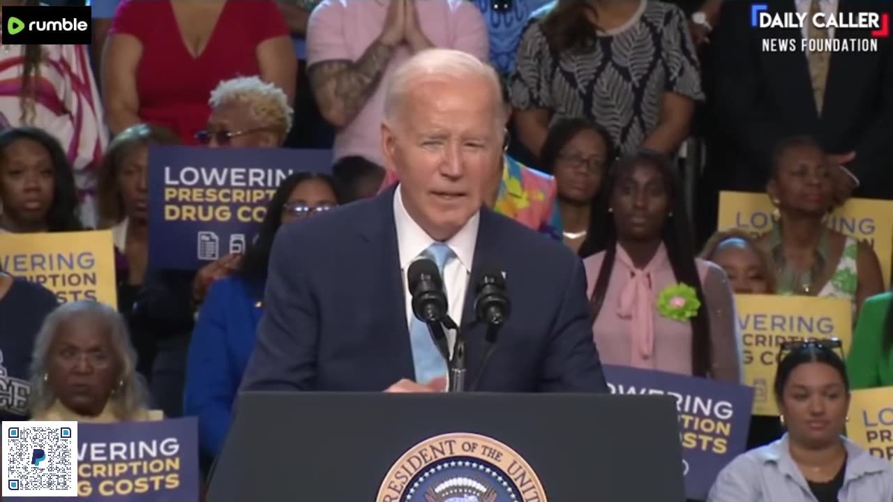 JOE BIDEN FUMBLES THROUGH ANOTHER SPEECH