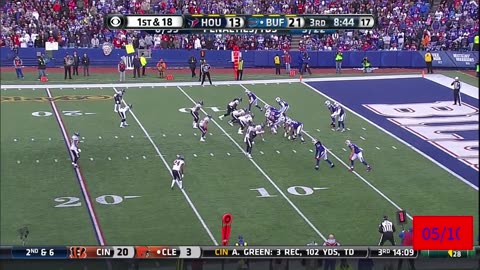 2015 Tyrod Taylor Wk13 Passing