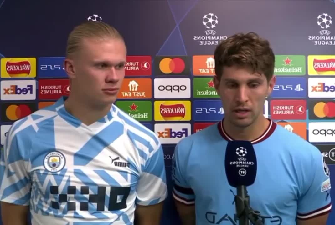 “THEY COULDN’T STOP ME” HAALAND POST MATCH INTERVIEW (CITY 2-1 DORTMUND)