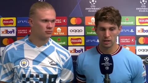 “THEY COULDN’T STOP ME” HAALAND POST MATCH INTERVIEW (CITY 2-1 DORTMUND)