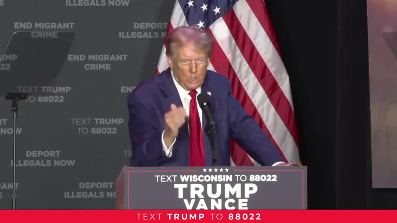 LIVE: President Trump in Prairie du Chien, WI 2025