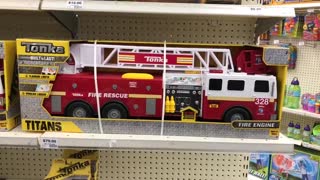 Tonka Fire Engine Toy