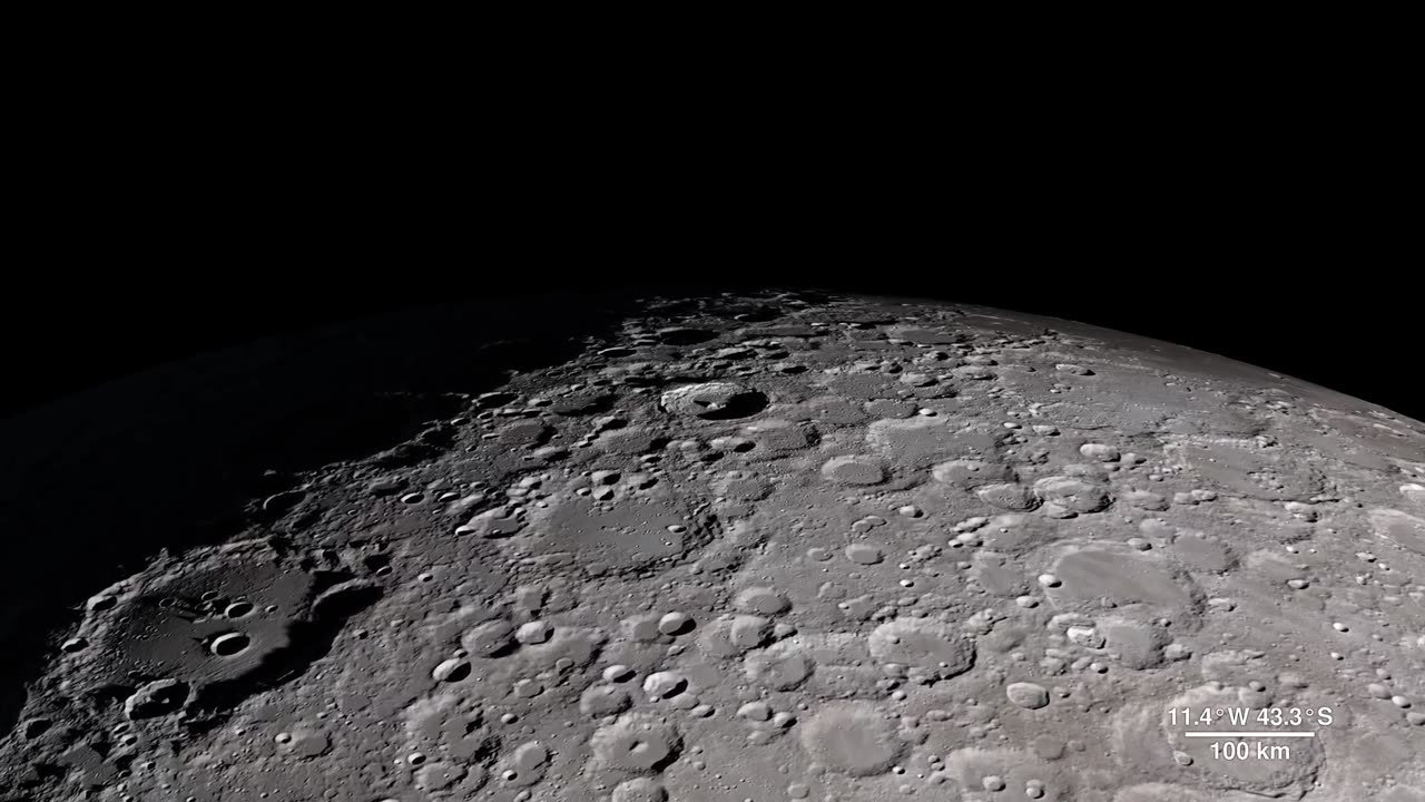 Tour of the Moon in 4K