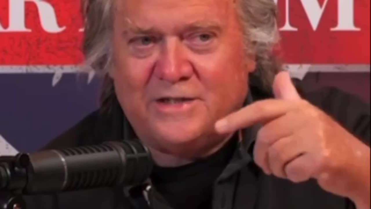 Bannon- let me just be brutally frank Trump won in 2020