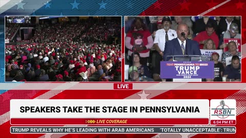 FULL SPEECH: Ted Christian Delivers Remarks in Allentown, PA - 10/29/24