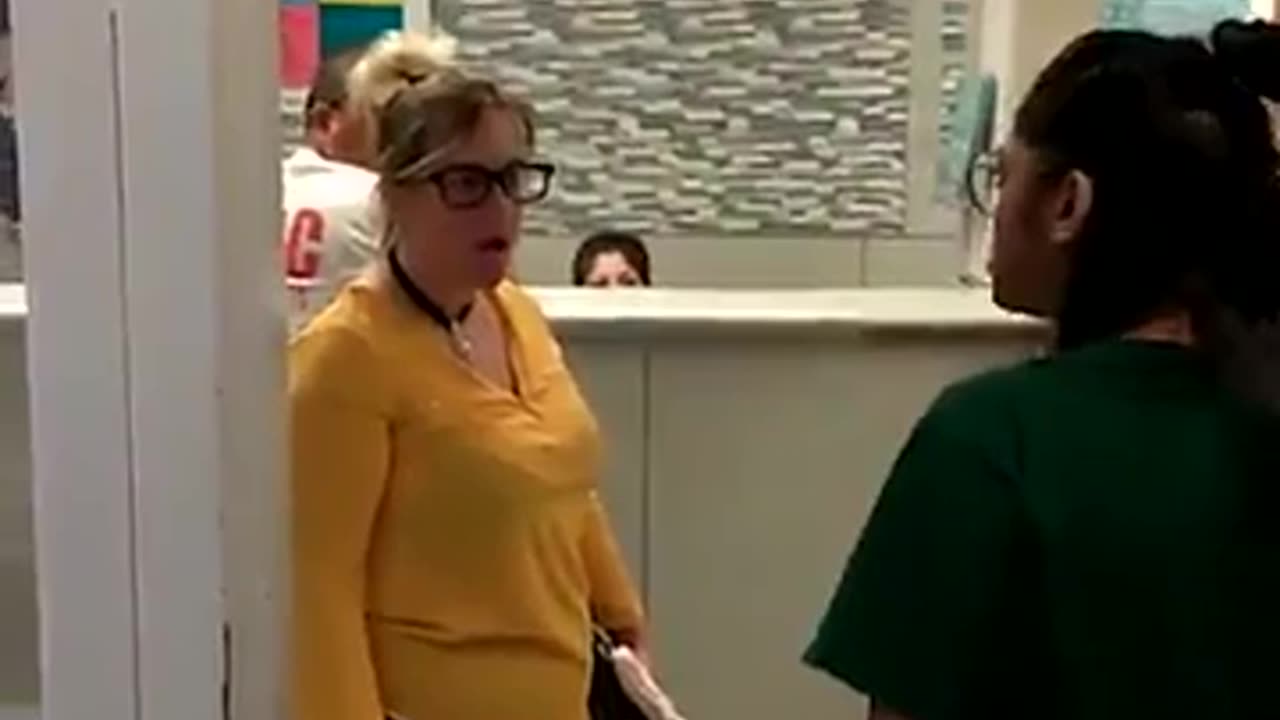 Racist Karen in a Doctors Office