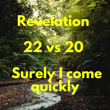 JESUS SAID... Surely I come quickly.