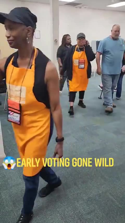 A Trump voter was assaulted by South Carolina polling station workers