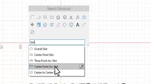 Fusion360: Center to Center Slot