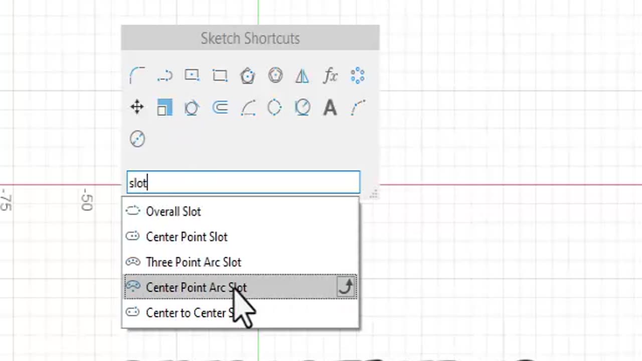 Fusion360: Center to Center Slot