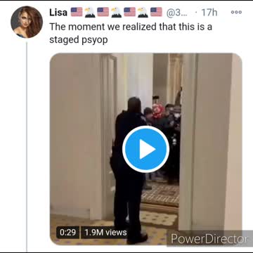 Was the chaos at the Capital staged??