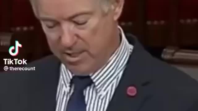 Sen. Rand Paul shoots down Ukrainian war aid.