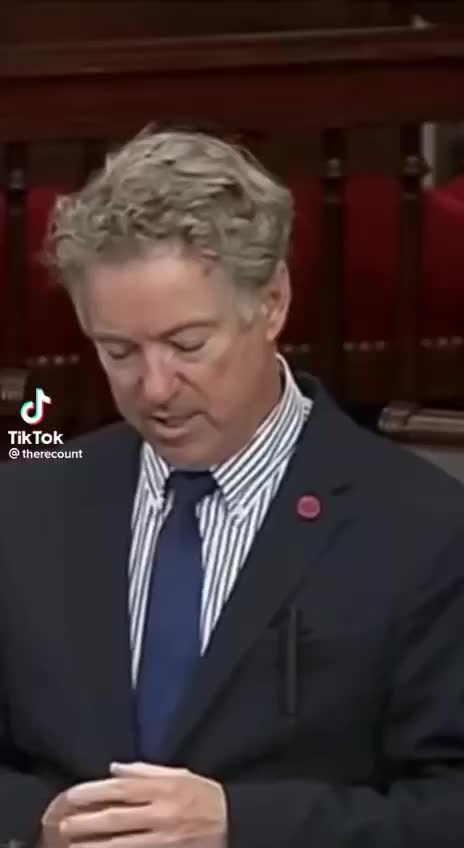 Sen. Rand Paul shoots down Ukrainian war aid.