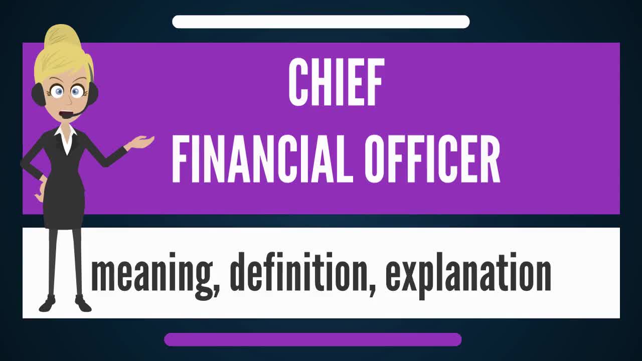 What is CHIEF FINANCIAL OFFICER? What does CHIEF FINANCIAL OFFICER mean?