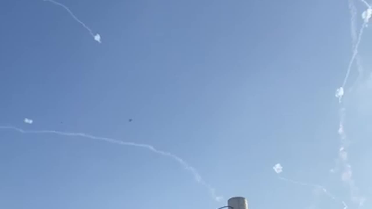 Hamas missile strikes in Ashkelon