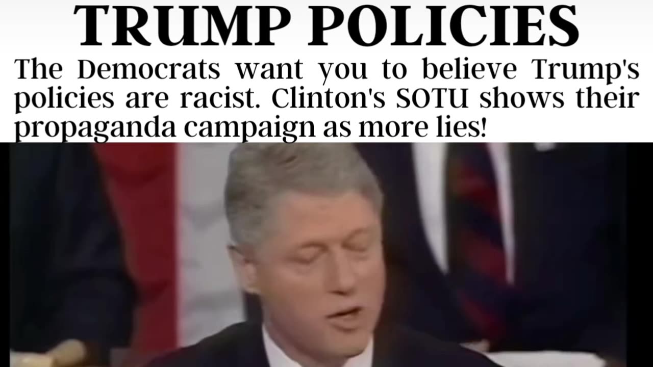 Bill Clinton Sounds Exactly Like Trump on Border Security