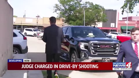 Judge charged in drive-by shooting