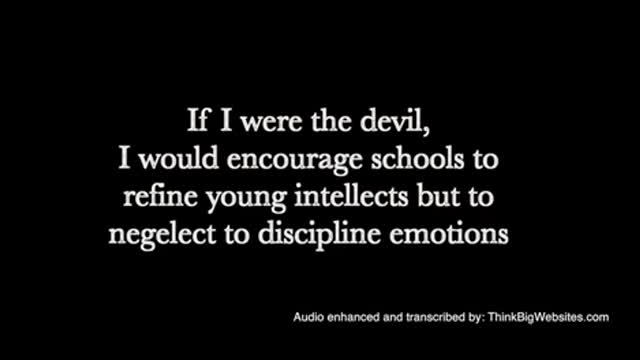 A warning from 1965!