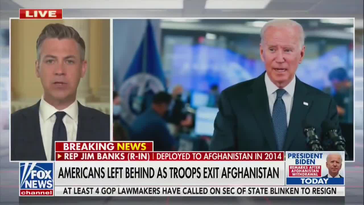 Rep. Banks: “Unfathomable" Biden "Would Claim Victory”