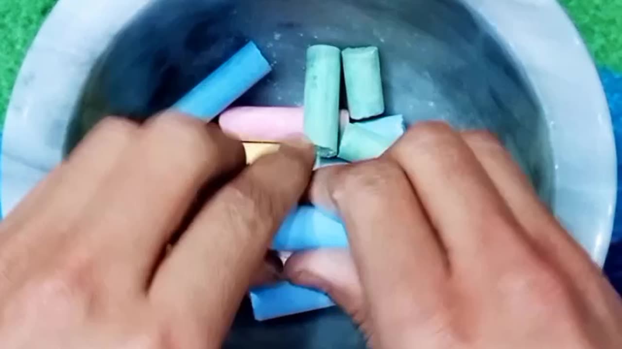 Satisfying Crushing Chalk ✅💥🖍